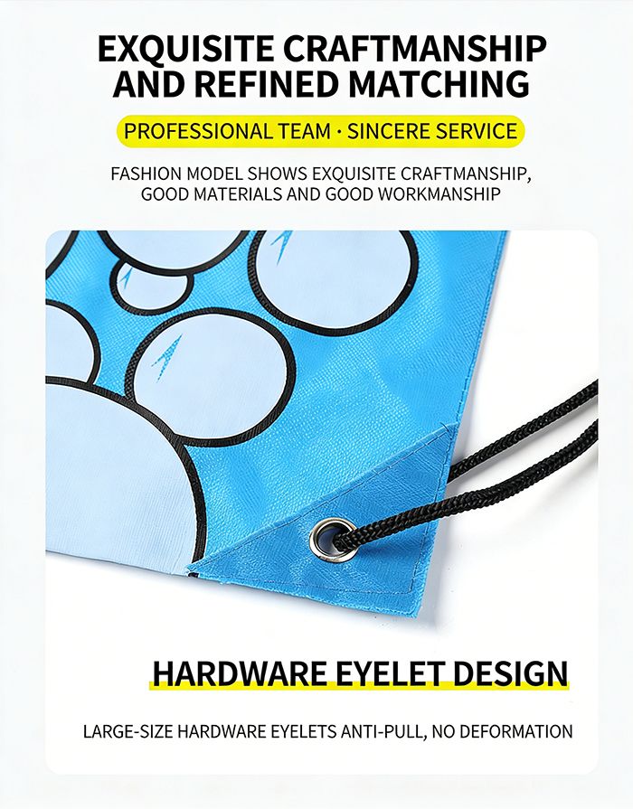 Children's drawstring backpack, gym swimming bag, girls and boys, reusable birthday candy bag drawstring gift pack