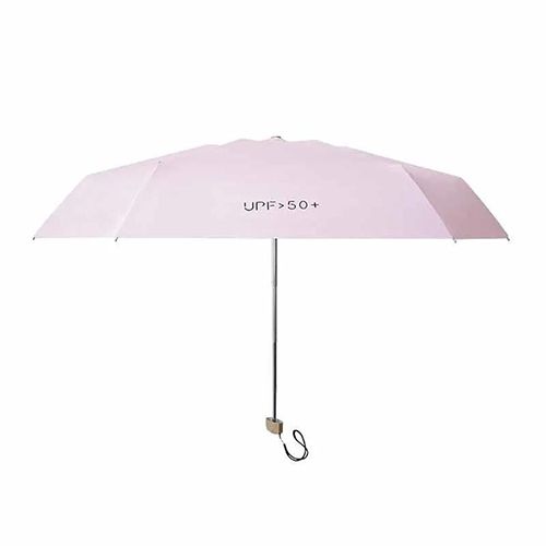 Mini Travel Sun Umbrella With Case - Small Compact UV Protection for Sun and Rain, Lightweight Windproof for Women Men Kids