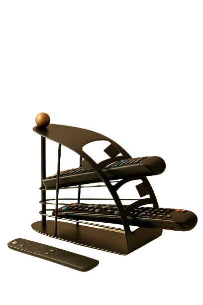 Remote Control Organizer – Multi-Slot Stand for TV, AC & Media Remotes – Space-Saving Holder with Modern Design for Home & Office