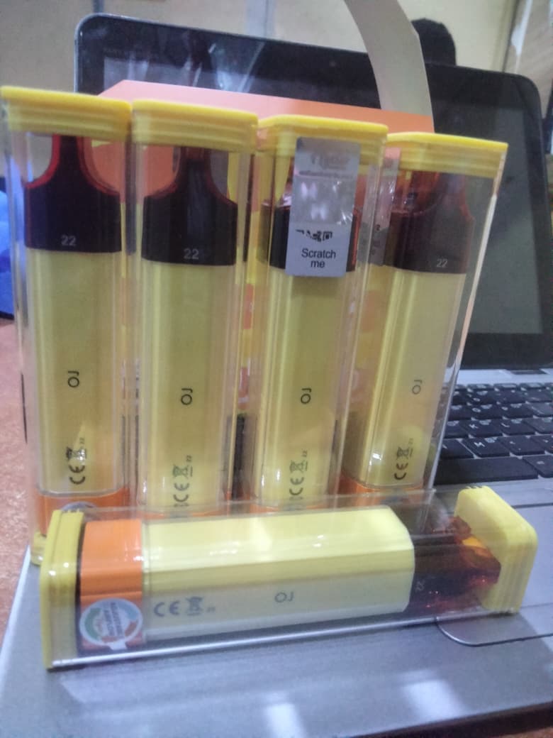 OFFER OFFER OJ VAPE   4000-puff, rechargeable VAPE. Prefilled and draw-activated, Convenient, satisfying, CLEARANCE SALE ON OFFER.