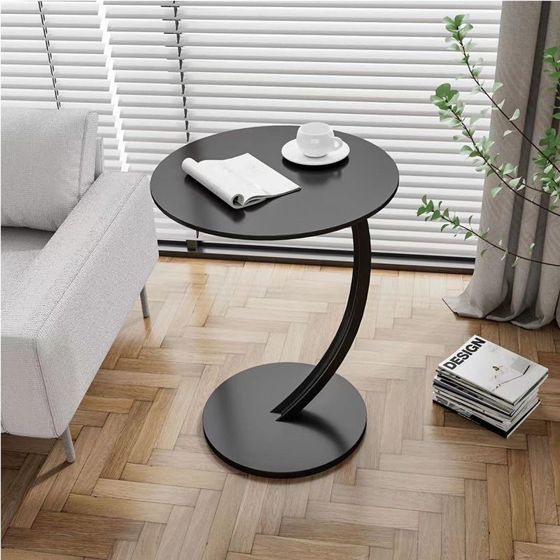 Modern Bedside Side Table – Simple Sofa Coffee Table with Storage Rack, Compact Living Room & Bedroom OrganizerPerfect for bedrooms and living rooms, this versatile table works as a bedside stand,