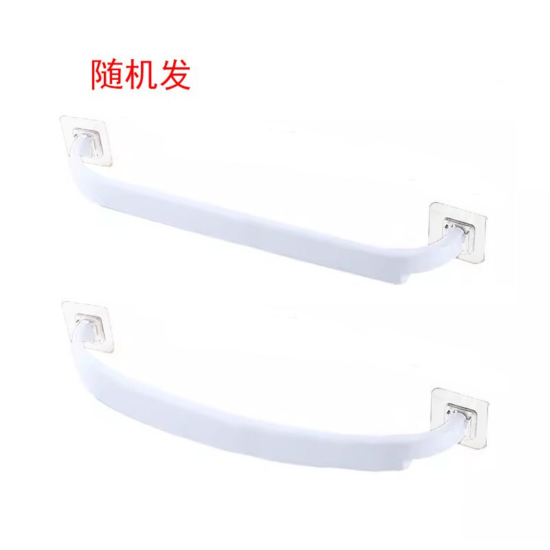 Bathroom & Kitchen Punch-Free Towel Rack – Single Rod Storage Bar for Towels, Rags, Slippers, and Household Organization