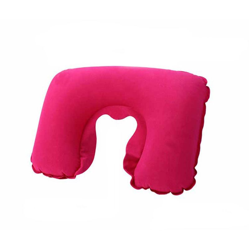 Inflatable Travel Neck Pillow – Portable U-Shaped Pillow with Eye Mask & Ear Plugs, Perfect for Airplane, Car, Office, and Nap Breaks