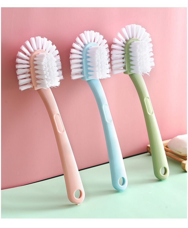 Full-Angle Five-Sided Shoe Brush – Multi-Functional Double-Sided Shoe Cleaning Brush with Hard & Soft Bristles