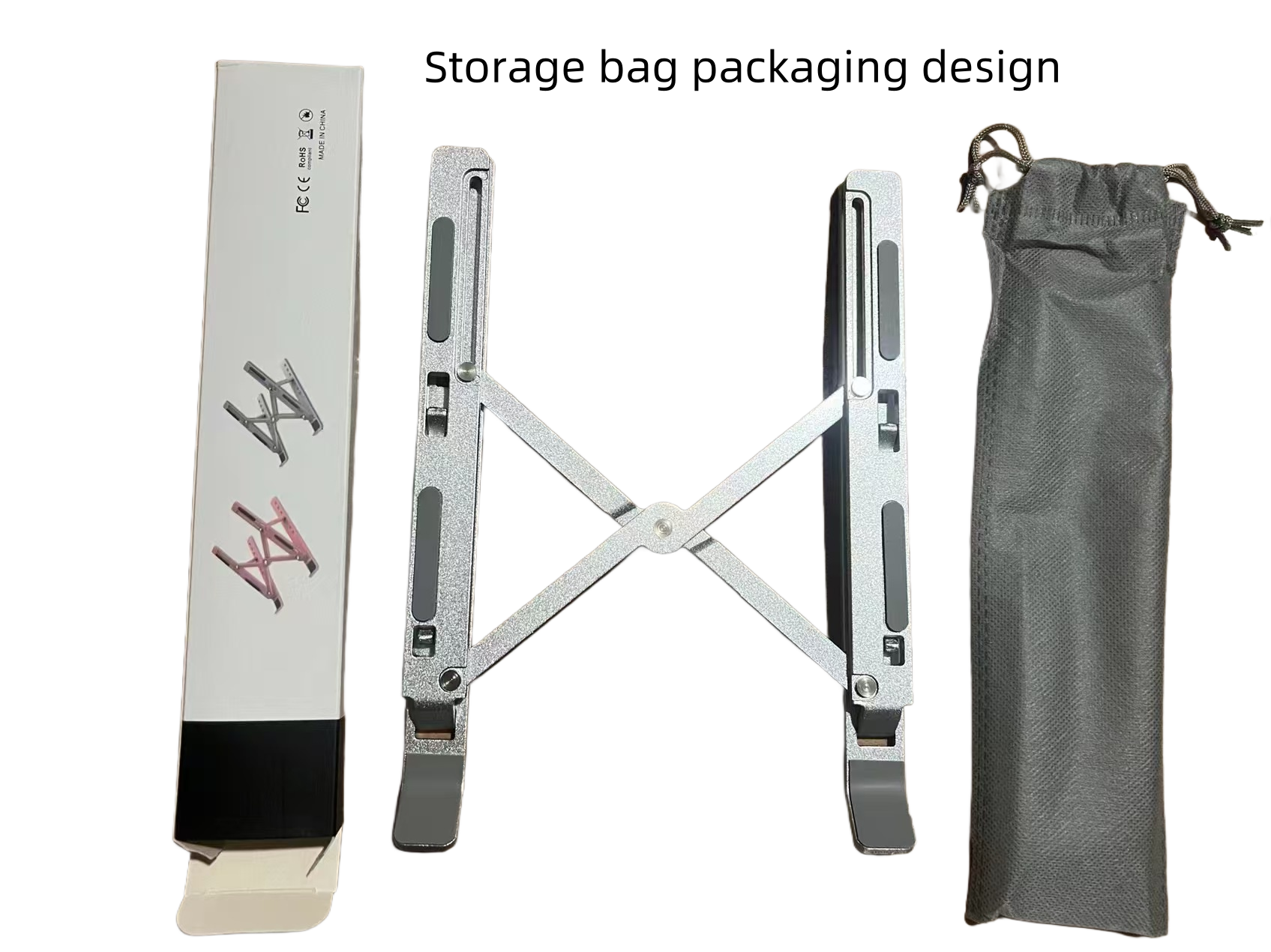 New Arrival100% Foldable Aluminum Alloy Laptop Stand Laptop Stand Tablet Stand Fixed Stand Portable Laptop Stand Stand Base Stand Adjustable Stand Cooling Stand