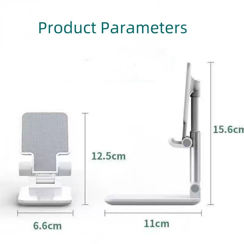 New Product Arrives Portable Foldable Lift Phone Stand Tablet Stand Phone Stand, Adjustable Angle and Height Phone Stand, Foldable Phone Stand Suitable for Desktop Installation Suitable for All Smartp