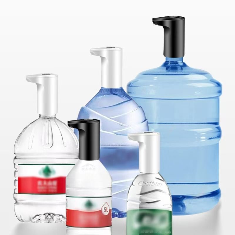 New ArrivalWater Extractor Automatic Water Bottle Pump USB Rechargeable Electric Water Bottle Filler Dispenser Portable Universal Water Bottle Pump with Switch for Home Kitchen Office Camping