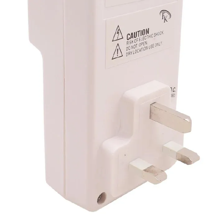 White Fridge Guard FK 13A Fridge Guard Electronics Blue Low Voltage Stabilizer Default Surge Protector Voltage Protector for Home Appliances High
