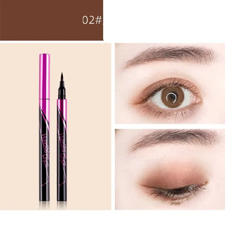 Eyeliner Pen Waterproof Long Lasting Eye Liner Pencil Quick Drying Not Bloom Natural Eyeliner Liquid Pen Cosmetic Tools Professional Makeup view 3