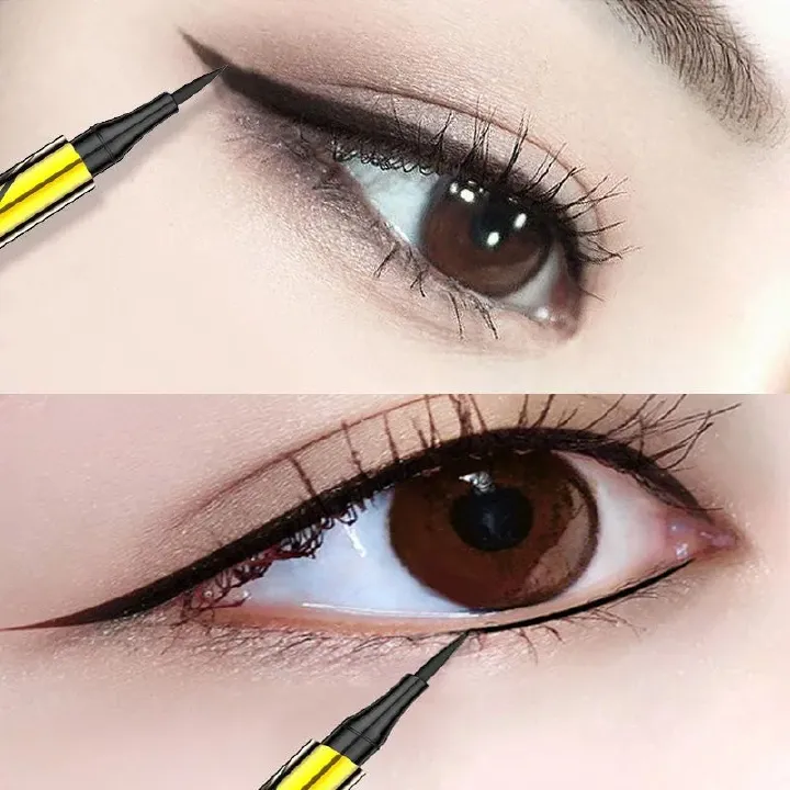 Eyeliner Pen Waterproof Long Lasting Eye Liner Pencil Quick Drying Not Bloom Natural Eyeliner Liquid Pen Cosmetic Tools Professional Makeup view 7