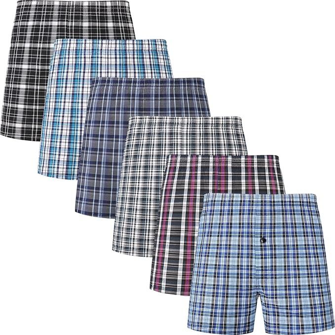 Jockey Men's Underwear Classics Full Cut 5" Boxer - 3 Pack