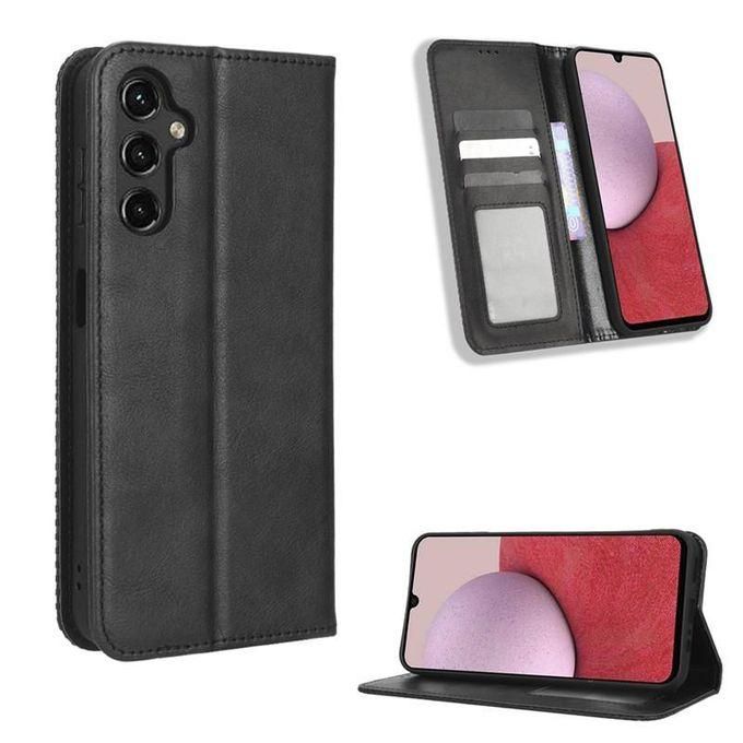 Rich Boss Leather Flip Cover Samsung Galaxy A15 Black