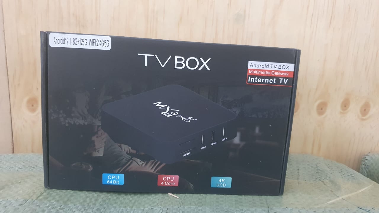 8gb+128gb MXQ PRO 4K Android 12 Smart TV Box. 4K H.265 enables you to feel the most high-definition video! It runs on the Android 10, which has good performance. You can connect to a world of content