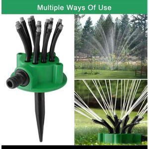 🌿🍒DISCOUNTED PRICE 🍒🌿360 Degrees Automatic Garden Sprinkler For Watering Grass Lawn Rotary Nozzle Rotating Sprinkler.
