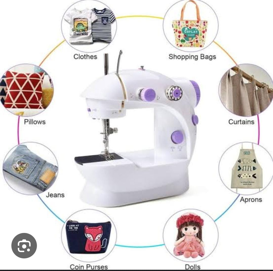 ▪️✔️Price Dropped✔️▪️Portable Multifunction Electric Sewing Machine – Handheld & Tabletop Use With Accessories For Home Stitching Projects.Multifunction Capabilities – Handles hemming, patching, butto