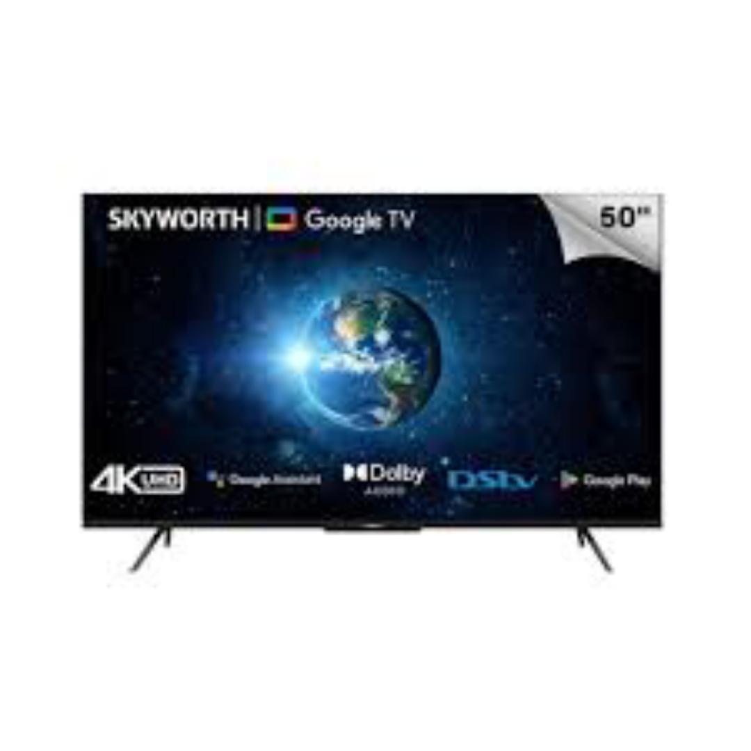 Skyworth 50 Inch 50G3A 4K UHD Android 10 Smart TV – Playstore + Inbuilt-Chromecast
-1 year warranty