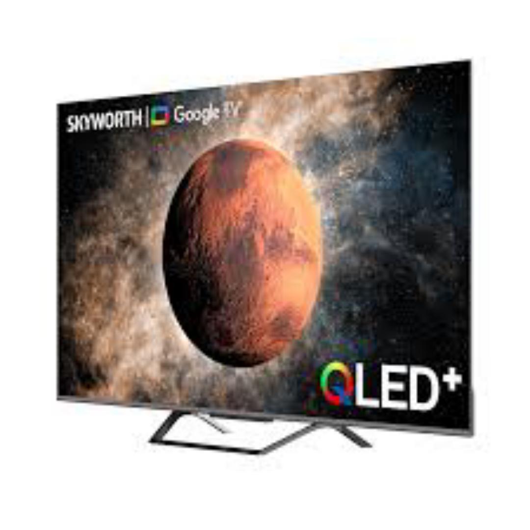 Skyworth 50Q6500G, 50-inches 4K QLED 2024 Frameless Google TV, Black (1YR WRTY).VIVID QUALITY PICTURE AND VIDEO QUALITY