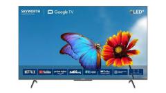 SKYWORTH 75" INCH 75Q6800H 4K UHD QLED SMART GOOGLE ANDROID TV, NETFLIX, PRIME VIDEO, YOUTUBE TELEVISION WITH FREE TV GUARD AND WALL BRACKET -1 YEAR WARRANTY