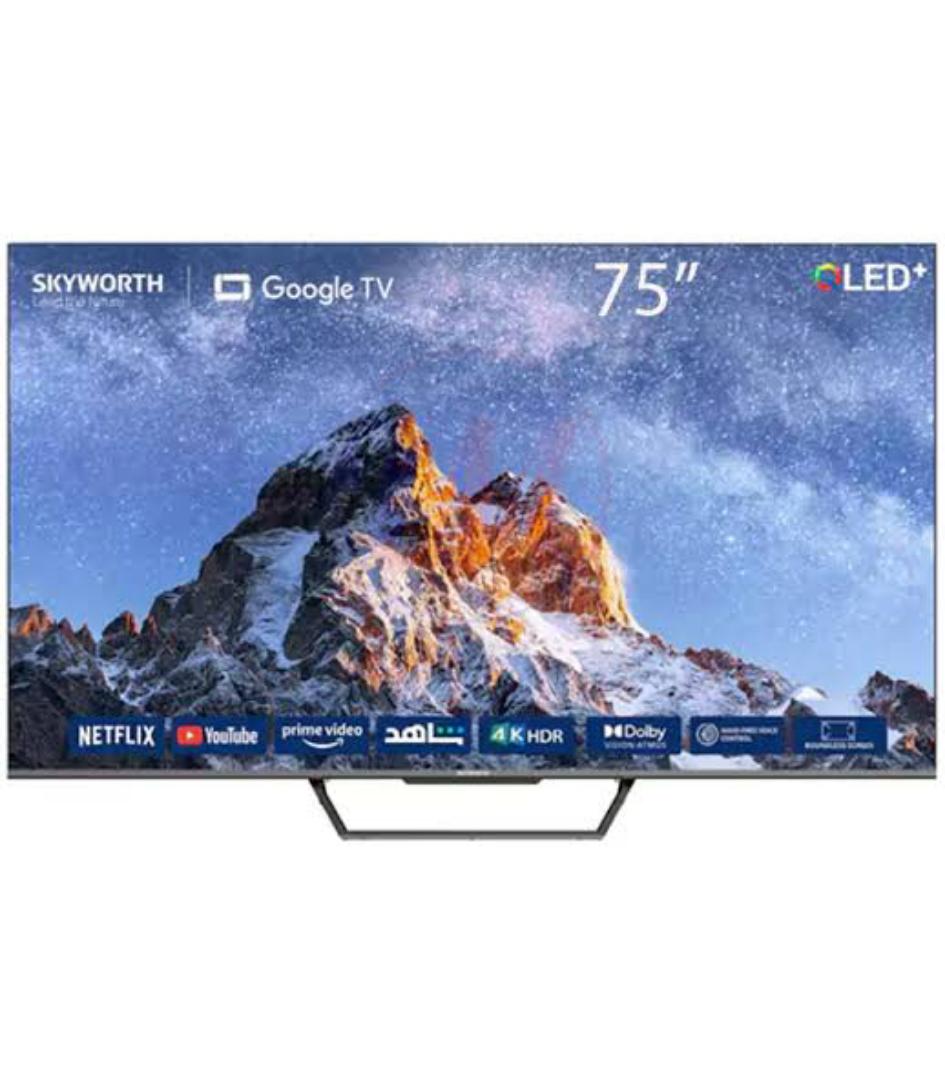Skyworth 75 Inch QLED 4K Smart Google TV 75SUE9500 1 year warranty