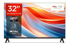 TCL 32" Inch,32S5K Television Smart TV QLED HDR 10 Google TV, Dolby Audio, Game Mode+FREE TV GUARD AND WALL BRACKET-1 YEAR WARRANTY