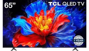TCL 65T6C-65’’ QLED 4K ULTRA HD HDR FRAMELESS GOOGLE TV, SMART FIRE TV WITH DOLBY VISION & ATMOS, HDR10+, VOICE COMMAND FUNCTION & ASK ALEXA( NEW 2025 MODEL