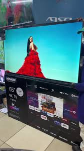VISION PLUS 65" inch Smart TV Frameless 4K UHD Frameless V+ OS Television 65", NETFLIX OFFICIAL YOUTUBE, DOLBY AUDIO, BLUETOOTH, VP8855KV 1YR WARRANTY.
