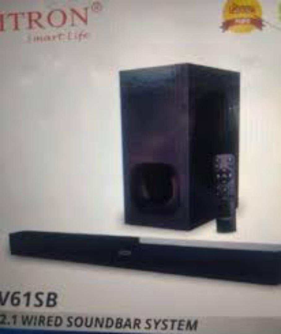 Vitron Soundbar V61SB Remote 12000W PMPO Bluetooth Aux/ Optical