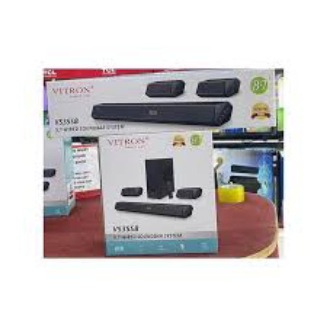 Vitron V535SB- 5.1ch Soundbar System With Bluetooth, Black