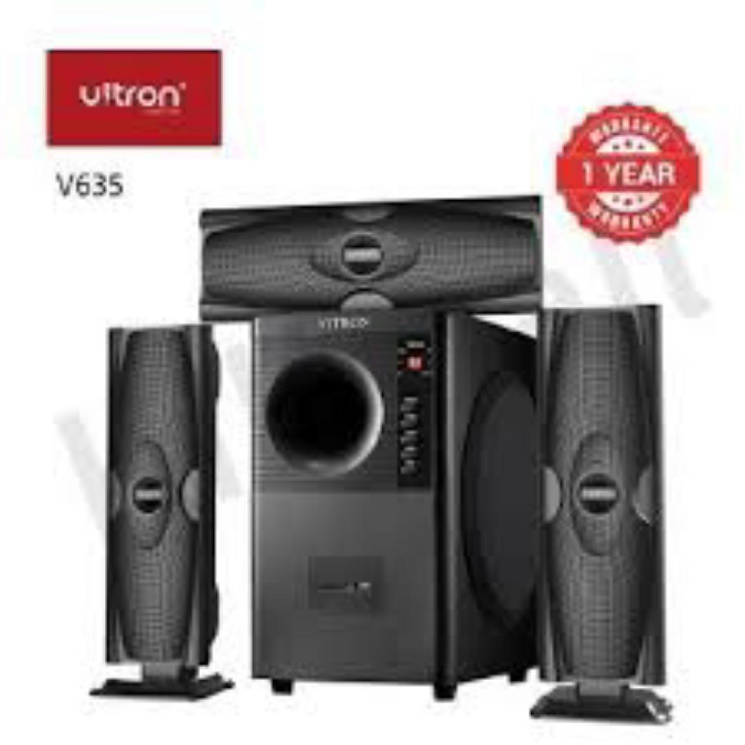 Vitron V635 3.1CH Multimedia X-Bass Speaker System Home Theatre System AC/DC Subwoofer Bluetooth Woofer USB/SD/FM Home Audio System with Remote Control