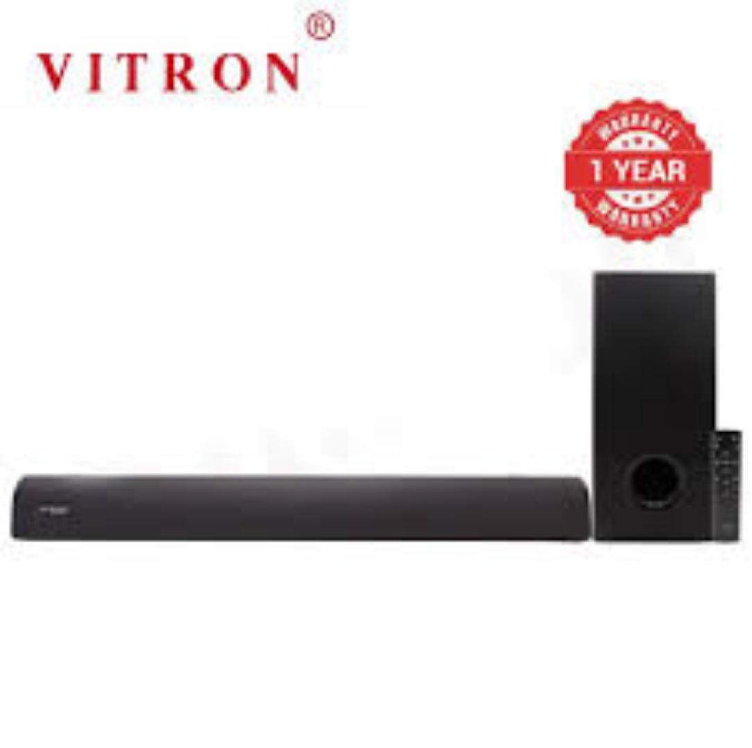 Vitron 6000W 2.1CH V51SB Wired Soundbar System with AUX USB Bluetooth Speaker System Home Audio Rich Bass