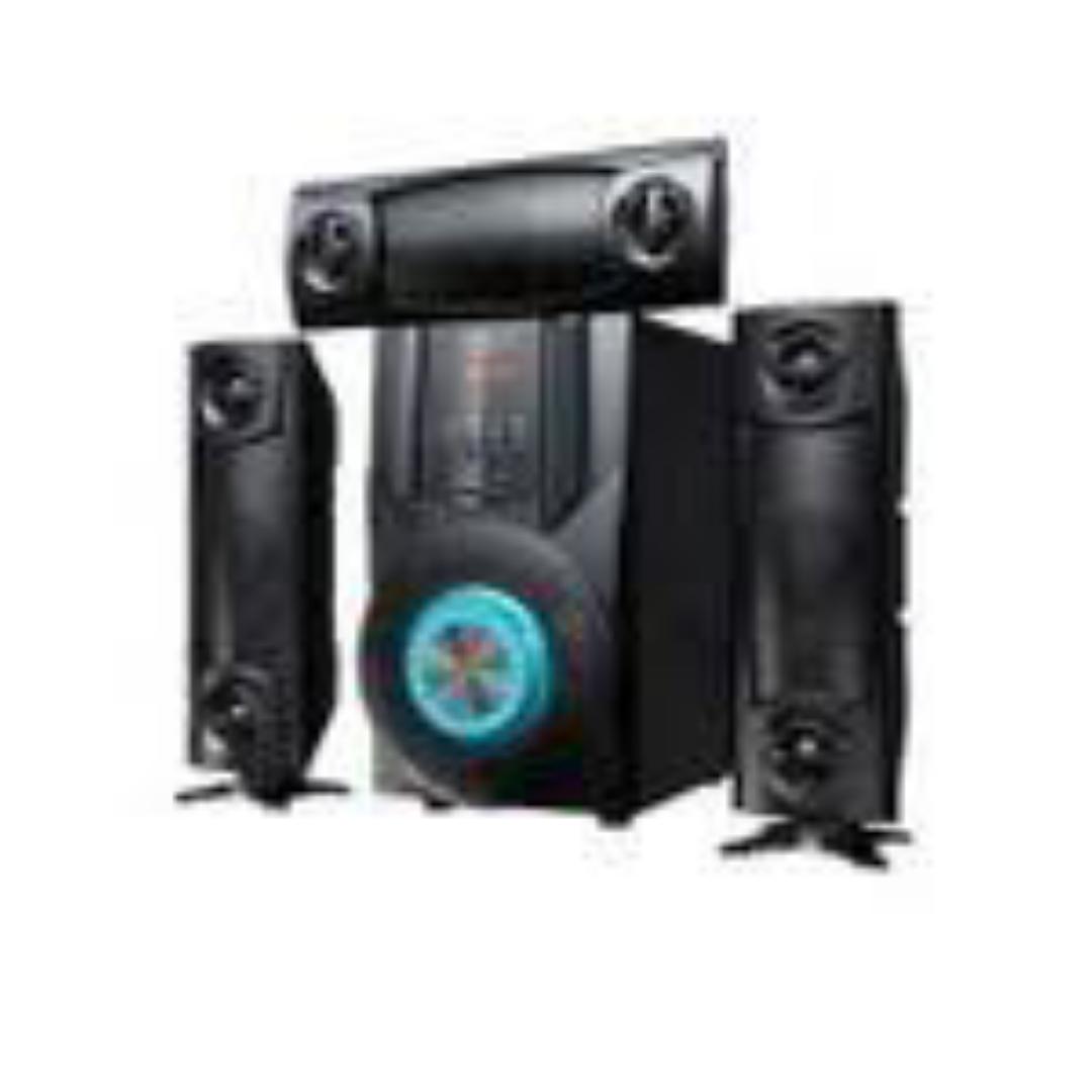 Vitron 3.1CH V641 X-Bass Home Theatre System with Remote Control BT Speaker System AC/DC Subwoofer Home Audilo System USB SD MP3 FM Radio 10000W