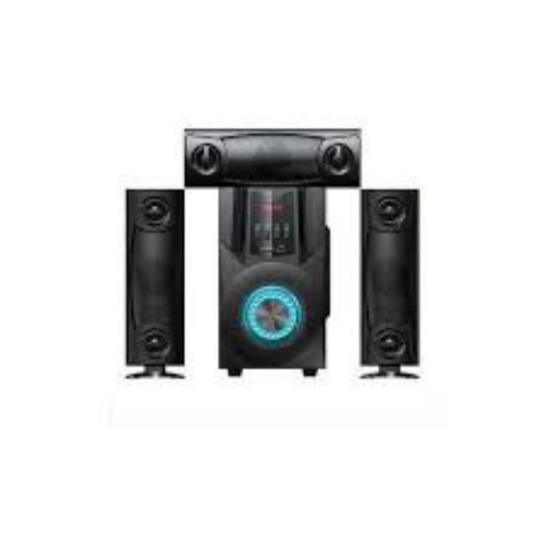 Vitron 3.1CH V641 X-Bass Home Theatre System with Remote Control BT Speaker System AC/DC Subwoofer Home Audilo System USB SD MP3 FM Radio 10000W