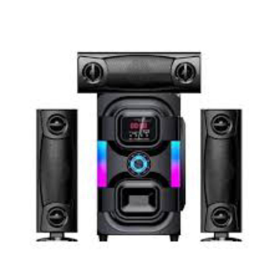 Vitron 3.1CH V645 X-Bass Home Theatre System AC/DC Bluetooth Woofer Speaker System Subwoofer Home Audilo System USB SD MP3 FM Radio 10000W