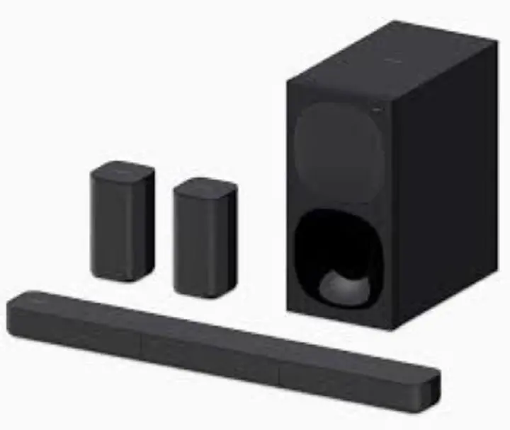 Sony HT-S20R Real 5.1ch Dolby Digital Soundbar for TV with subwoofer and Compact Rear Speakers, 5.1ch Home Theatre System (400W,Bluetooth & USB Connectivity, HDMI & Optical connectivity)
