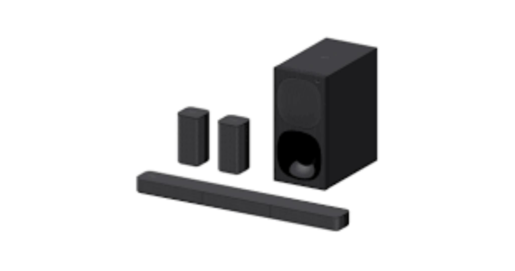 Sony HT-S20R Real 5.1ch Dolby Digital Soundbar for TV with subwoofer and Compact Rear Speakers, 5.1ch Home Theatre System (400W,Bluetooth & USB Connectivity, HDMI & Optical connectivity)