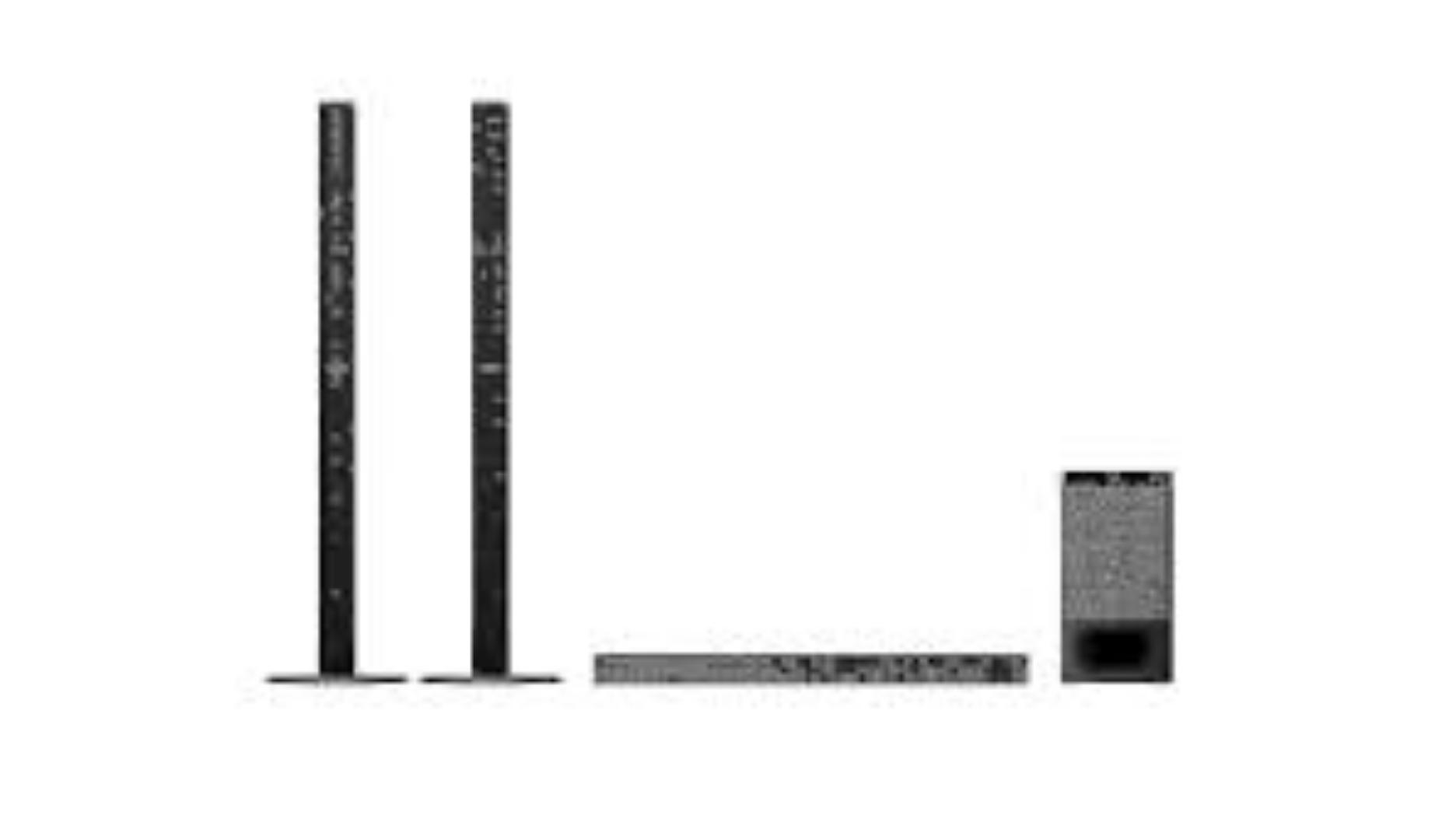 Sony HT-S700RF Real 5.1ch Dolby Audio Soundbar for TV with Tall boy Rear Speakers & Subwoofer, 5.1ch Home Theatre System (1000W, Bluetooth & USB Connectivity,HDMI & Optical Connectitvity)