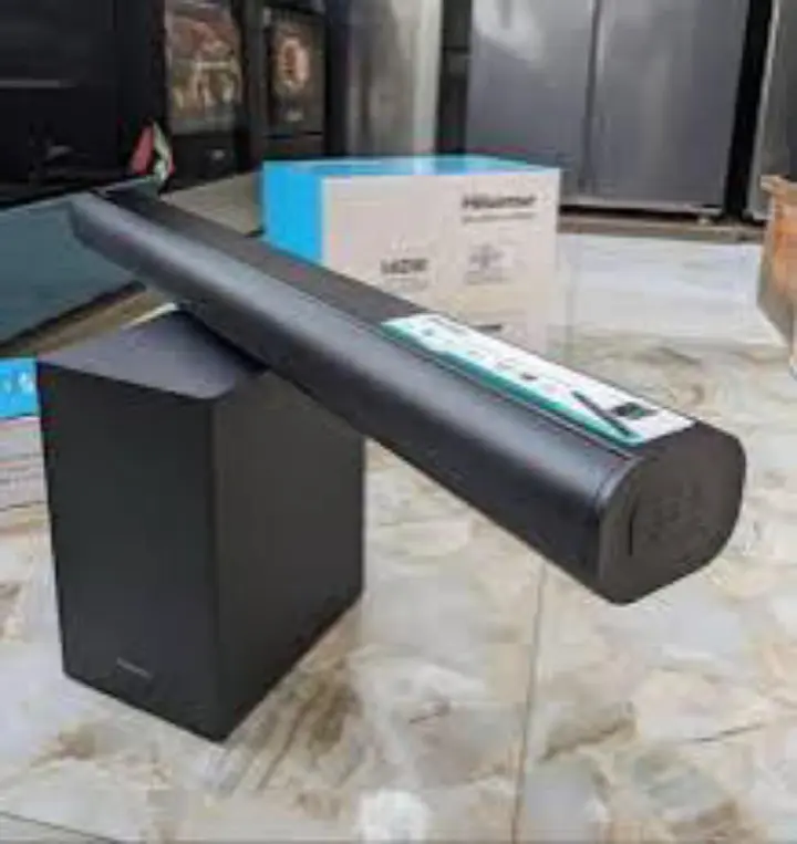 HISENSE HS1800 2.1CH SOUNDBAR WITH WIRELESS SUBWOOFER 140W BLUETOOTH  SPEAKER WITH  REMOTE-1 YEAR WARRANTY
