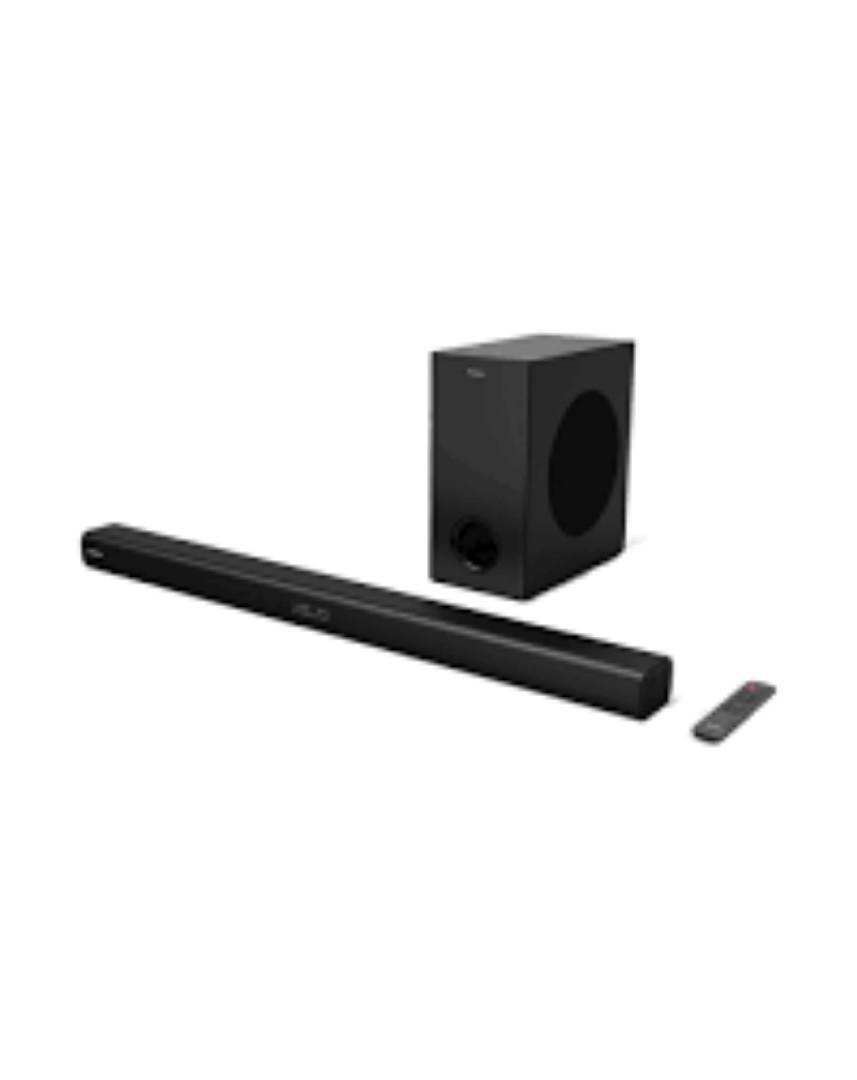 HISENSE HS1800 2.1CH SOUNDBAR WITH WIRELESS SUBWOOFER 140W BLUETOOTH  SPEAKER WITH  REMOTE-1 YEAR WARRANTY