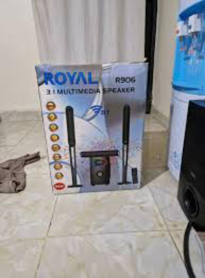 ROYAL R906 3.1CH,BLUETOOTH Tall Boys Speaker System-1 YEAR WARRANTY