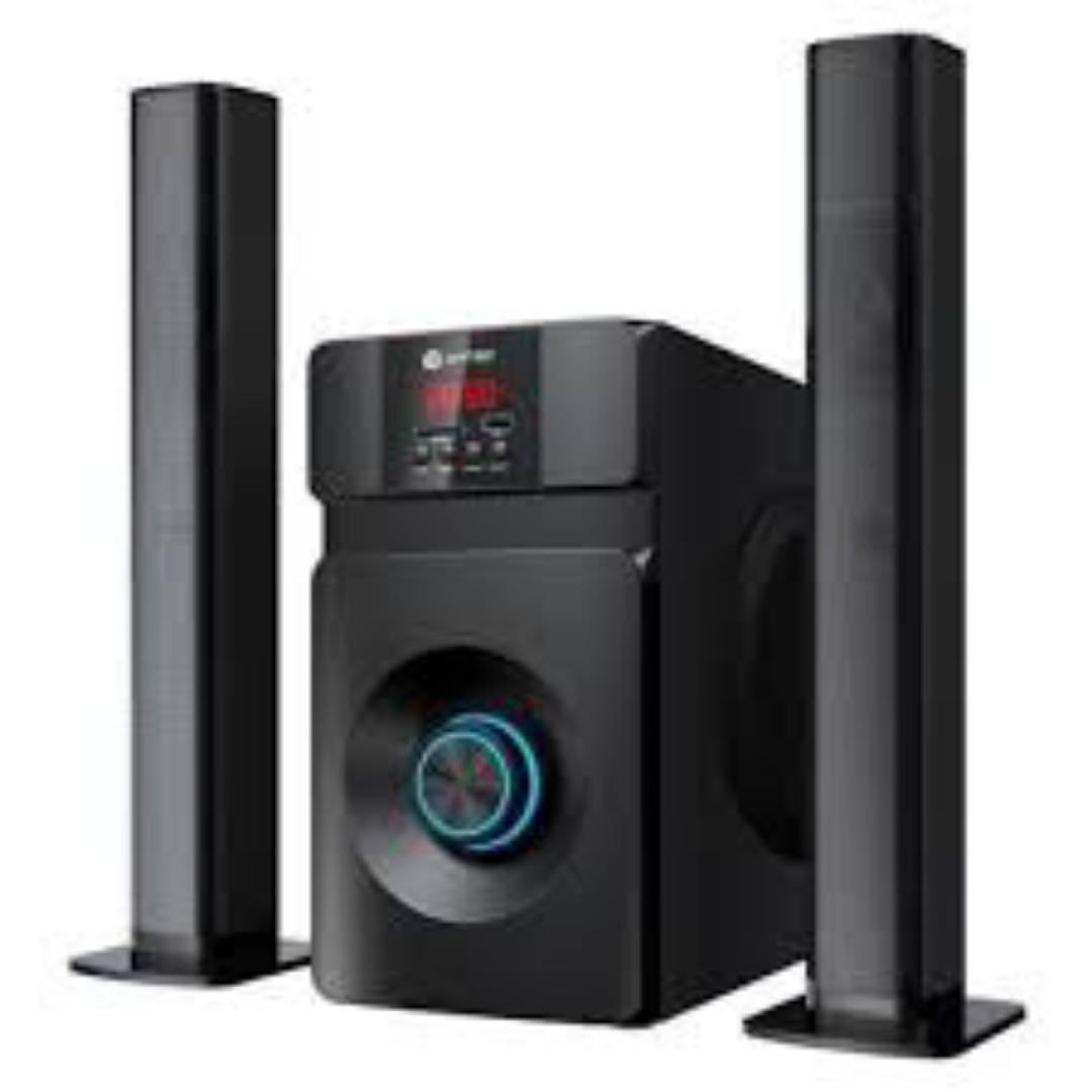 AMTEC Soundbar AM-01 Built-in powerful amplifier Full-function remote control Master volume/treble/bass FM/USB/SD CARD/BT/AUX AMTEC-01 control