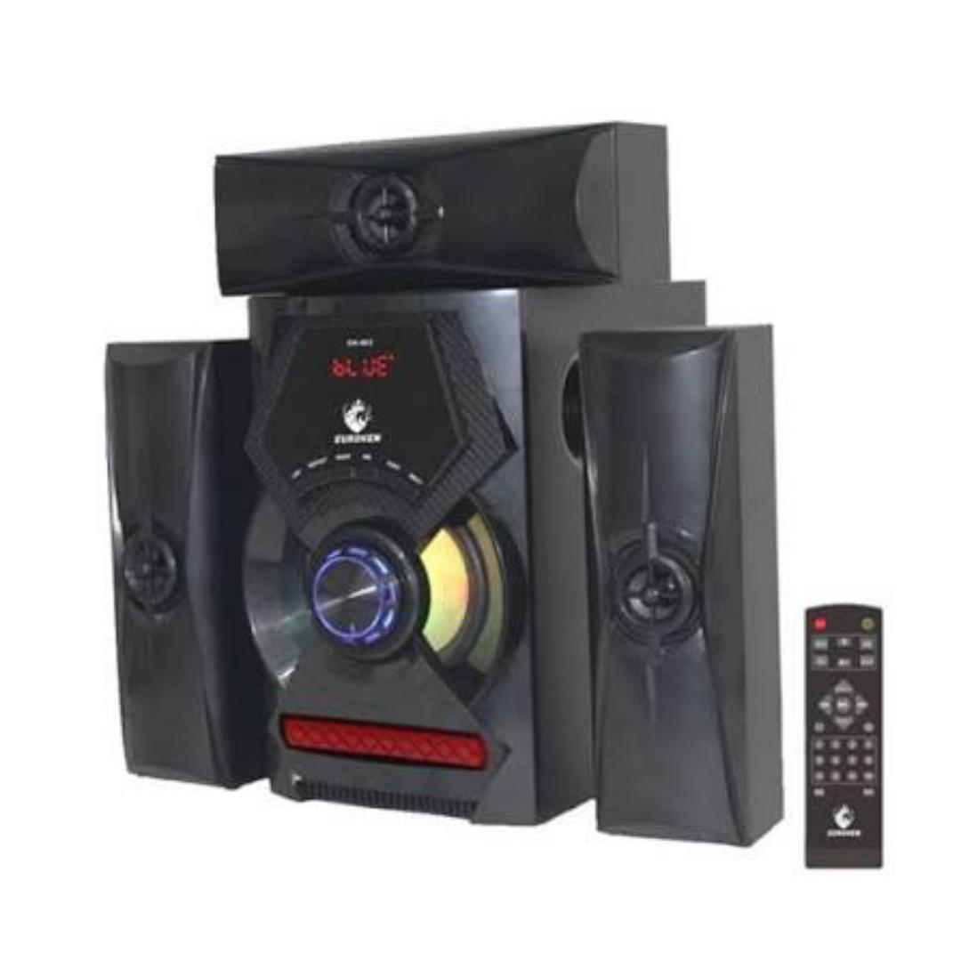 EUROKEN EK-603 3.1CH Subwoofer Speaker 20000W PMPO Woofer Home Theatre Audio Speaker System BLUETOOTH/FM/SD/USB With Remote Control