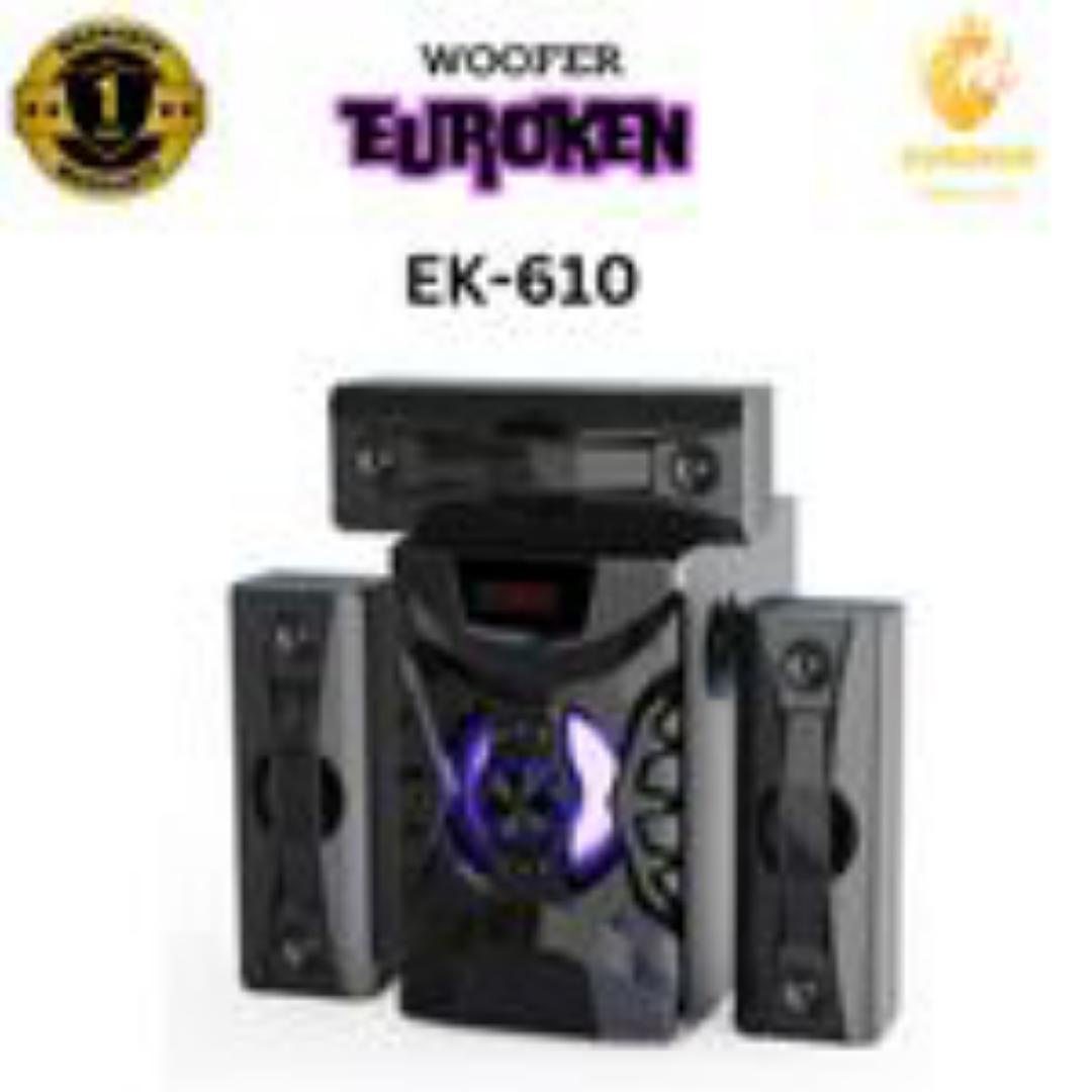 EUROKEN EK-610 3.1CH  20,000W Multimedia Bluetooth Woofer Home Theatre Speaker System  Subwoofer BLUETOOTH/USB/SD/FM Home Audio System  with Remote Control