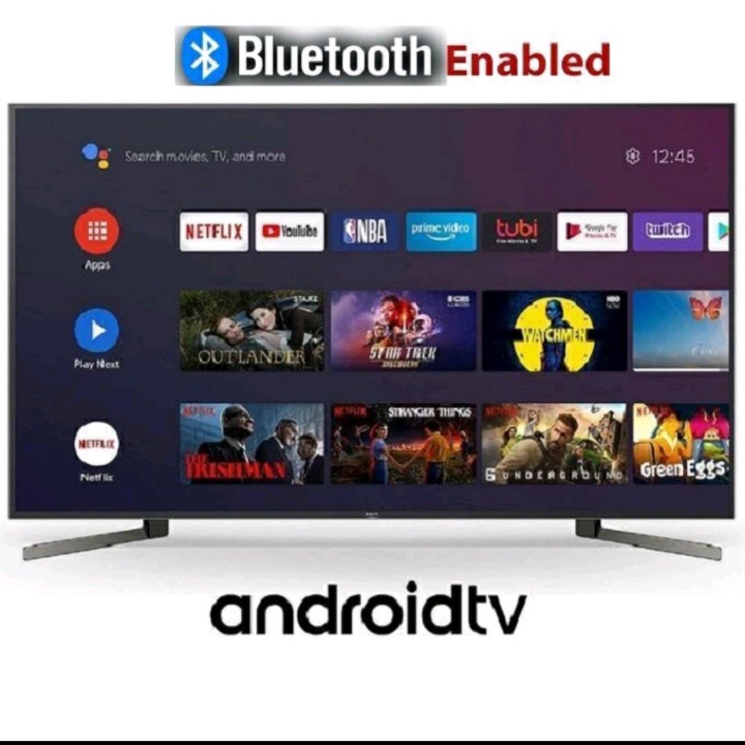 Amtec 43L12 43" Inch TV Bluetooth Smart Android Television,YOUTUBE,NETFLIX,USB HDMI TELEVISIONS+1 YEAR WARRANTY
