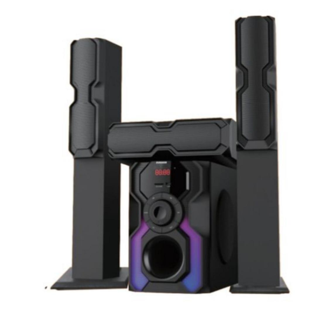 Euroken EK-6401 3.1CH DIGITILALISED HOME THEATRE SOUND SYSTEM BT/USB/FM 10000W PMPO