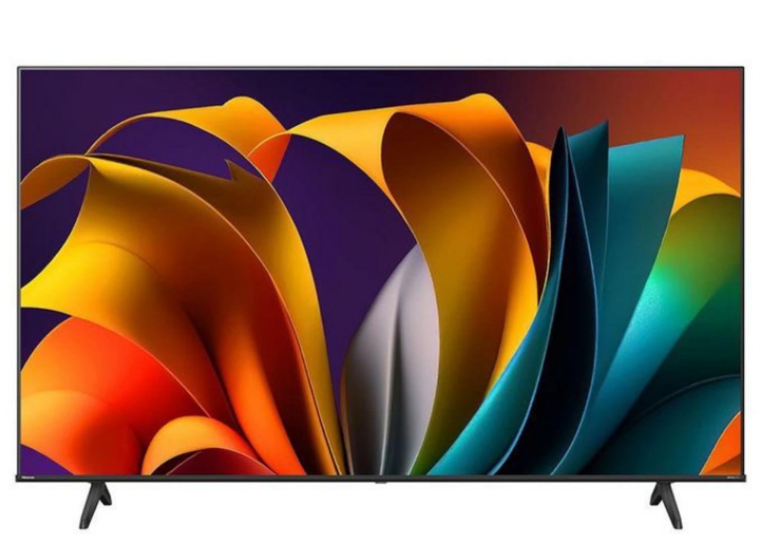 Hisense 58 INCH Smart 4k UHD Frameless TV - Black, YOUTUBE,NETFLIX, BLUETOOTH+Free wall bracket and Tv guard