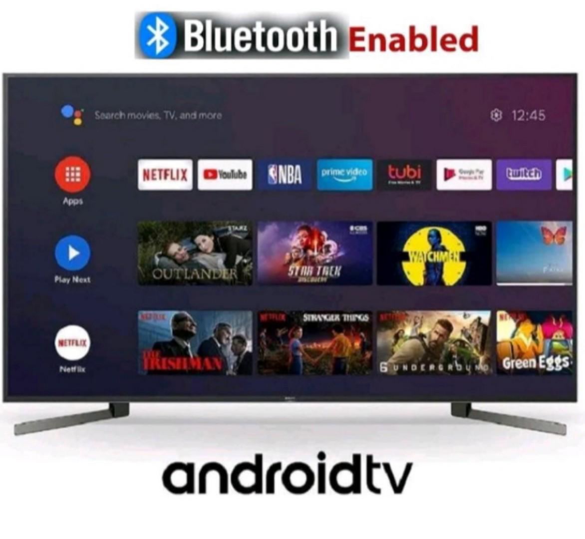 AMTEC 50" INCH 50Q6 SMART TV FRAMELESS 4K ULTRA HD WITH INBUILT DECODER, NETFLIX,YOUITUBE BLACK 1.5GB RAM,8GB ROM,2 USB,3 HDMI+FREE TV GUARD AND WALL BRACKET-1 YEAR WARRANTY