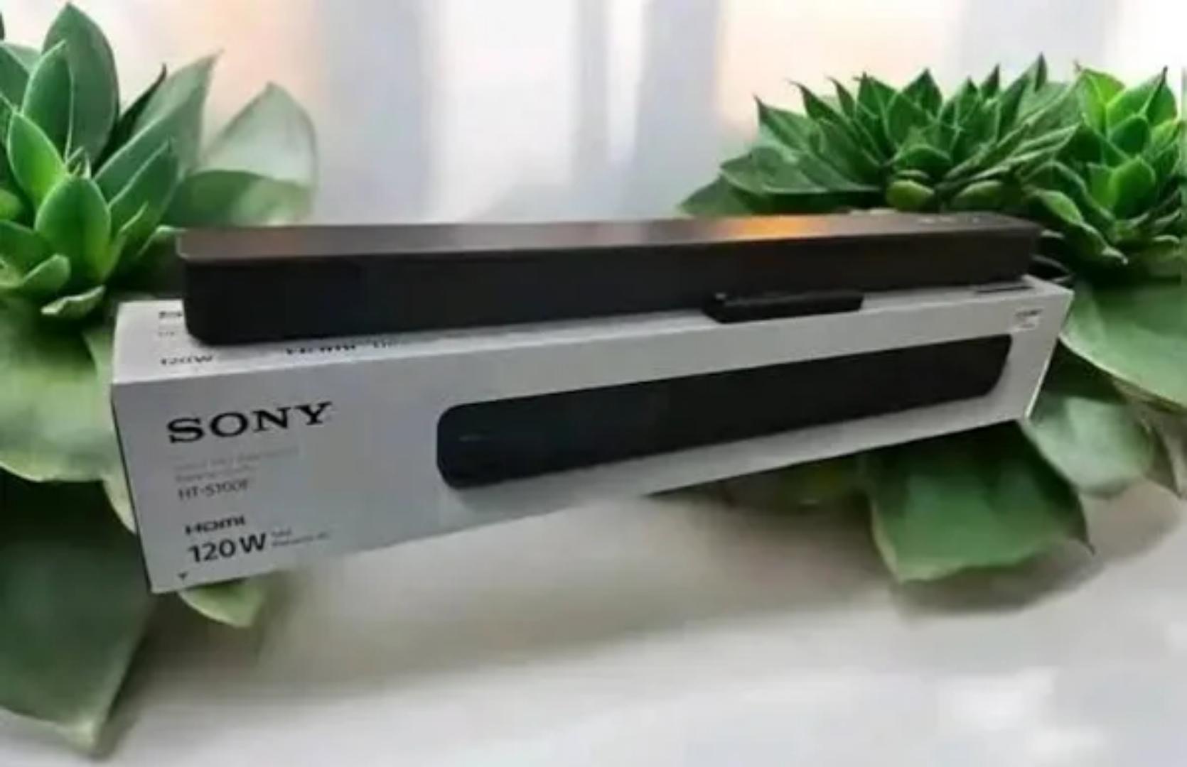 Sony HT-S100F 120W Wireless Single Soundbar with Bluetooth Clear & Powerful Sound Easy Setup, Deep Bass, Immersive Experience-1 YEAR WARRANTY