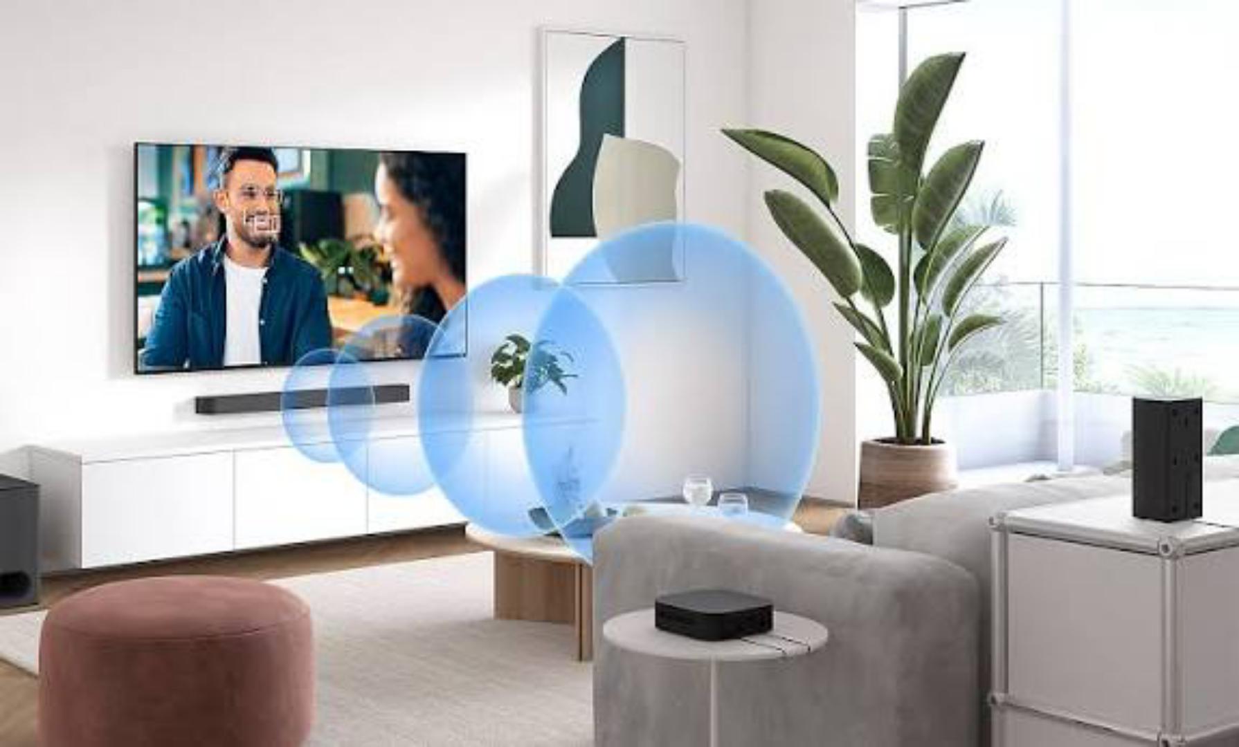 Sony HT-S60 Bravia Theatre System 6 Real 5.1ch 1000W,Dolby Atmos/DTS:X Soundbar Home Theatre with Powerful subwoofer & Wireless Rear Speakers,Voice Zoom3,BCA App, Bluetooth,HDMI eARC