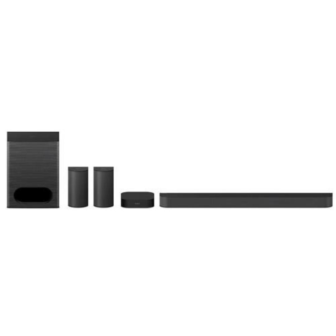 Sony HT-S60 Bravia Theatre System 6 Real 5.1ch 1000W,Dolby Atmos/DTS:X Soundbar Home Theatre with Powerful subwoofer & Wireless Rear Speakers,Voice Zoom3,BCA App, Bluetooth,HDMI eARC