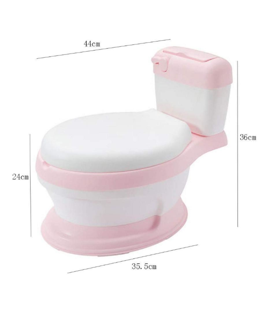 Children Potty Toilet Simulation Children's Toilet, Large Children's Toilet, Portable Baby Toilet, Simulation Toilet Baby Potty, Boys and Girls Potty Training Chair